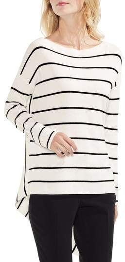 vince-camuto-asymmetrical-hem-stripe-sweater